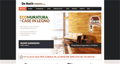 Desktop Screenshot of deracocostruzioni.it